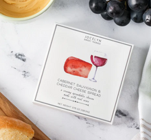Load image into Gallery viewer, cabernet sauvignon and cheddar cheese spread