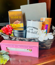 Load image into Gallery viewer, Especially for You "Ain't no hood like motherhood' tumbler gift basket