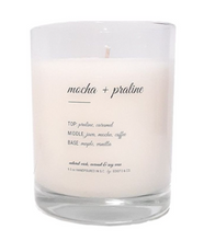 Load image into Gallery viewer, White Mocha + Praline Soy candle
